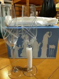 お値下げ☆Wedgwood シャンパングラス 2個セット