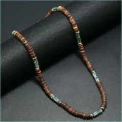 【ネックレス】 ターコイズ　ボヘミアン　エスニック　インディアン　ジュエリー