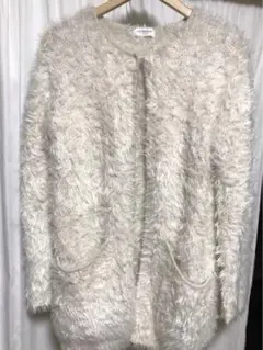 早い者勝ち！極美品トラサルディふんわりロングカーディガンセレブな逸品