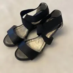 サンダル　ハイヒール　ブラック　Mサイズ　レディース