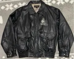 美品⭐︎最終値下げ⭐︎初代ボスジャン　オールレザージャケットサントリー　Lサイズ希少