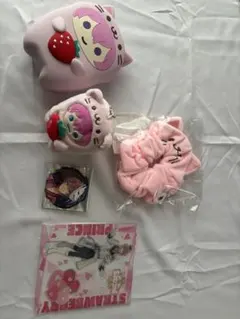 【バラ売り可】すとぷり さとみ ポーチシュシュマスコット缶バッチアクスタ