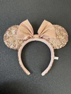 ミッキーマウス風スパンコールカチューシャ