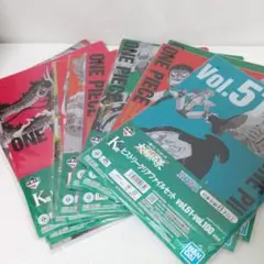 一番くじ ワンピース 大海賊百景 K賞 クリアファイル 12点セット