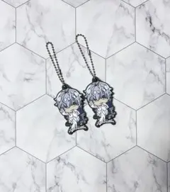 DEATHNOTE ガチャガチャラバーキーホルダー 【メロ】2個