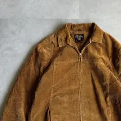 60s 70s 古着 コーデュロイ ジップ ボア ジャケット vintage