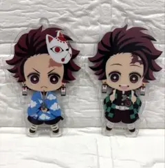 鬼滅の刃 竈門炭治郎アクリルチャーム2体セット