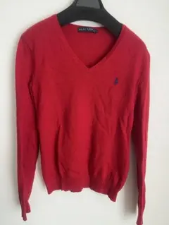 Ralph Lauren レッドニットセーター L