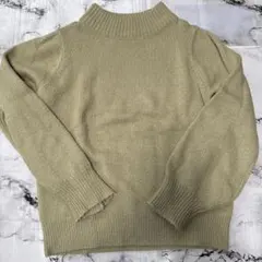 earth music & ecology ベージュ ニットセーター Fサイズ