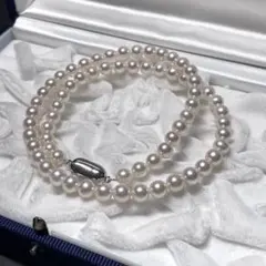 クリーニング済み】MIKIMOTO アコヤ真珠 ネックレス 5.5 テリ強 - メルカリ