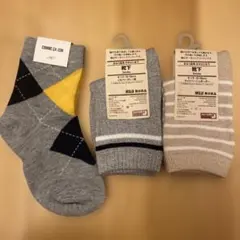 キッズ　靴下　3点セット