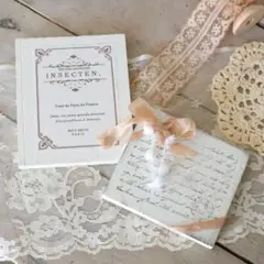 No.16 洋書オブジェとプレートセット インテリア ダミーブック ハンドメイド