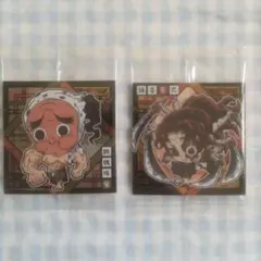 縁壱零式　鋼鐵塚蛍　鬼滅の刃　ウエハースシール　２枚　匿名配送⑨