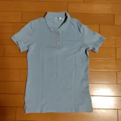 UNIQLO ライトブルー ポロシャツ Mサイズ