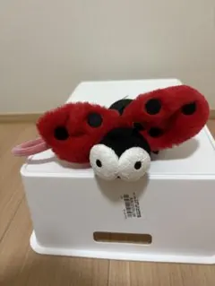 【タグ付き】てんとう虫 マスコット キーホルダー ぬいぐるみのサムネイル