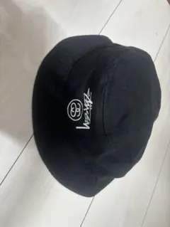 STUSSY バケットハット ブラック S/Mサイズ