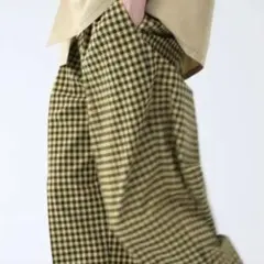 未使用品　UNIQLO MARNI コラボ　ワイドパンツ　XL 男女兼用