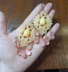 ぶら下げるサイケ ヴィンテージピアス サイケデリック 個性的アクセサリー