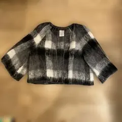 【美品】YUKI TORII チェック柄ジャケットカーディガン