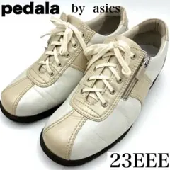 ペダラ　アシックスウォーキング　23cmサイドジップ コンフォート