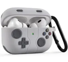 ゲームコントローラー風 イヤホンケース グレー