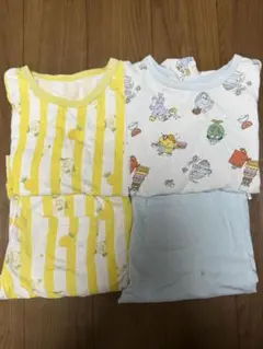 ユニクロいないいないばあミスターメンリトルミス　ドライパジャマ　110 2セット