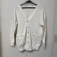 CINEMA CLUB アイボリー カーディガン M