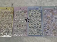 ちいかわ　ボンボンドロップシール 4点セット ハチワレ うさぎ