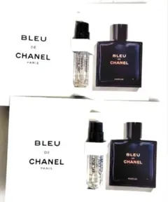 即配★CHANELブルードゥシャネルパルファムサンプル2個セット