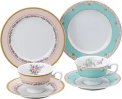 NARUMI(ナルミ) 食器セット フローラルブティック 花柄 2柄セット