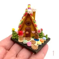 お菓子の家 ヘクセンハウス りんご ミニチュア フェイクスイーツ