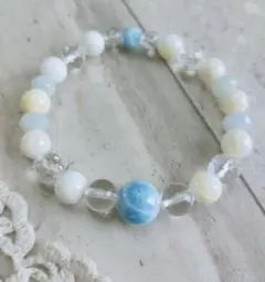 ラリマーブレスレット