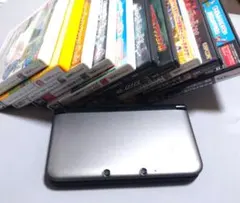 ニンテンドー3DS LL グレー 本体 &カセットセット