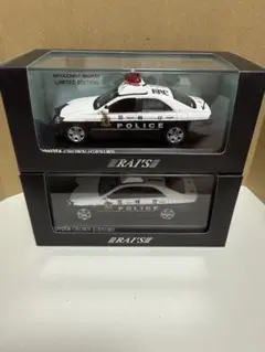 レイズ 1/43 クラウン 2.0 警視庁 パトロールカー ミニカーショップグローバル - 1/43 レイズ トヨタ クラウン 2.0