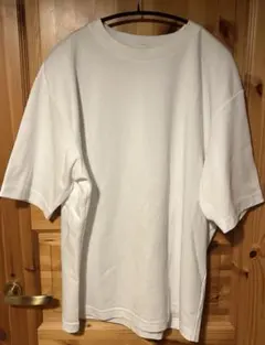 エアリズムコットンオーバーサイズT ホワイト L