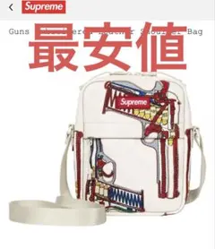 定価以下Supreme Guns Embroidered Leather Bagのサムネイル