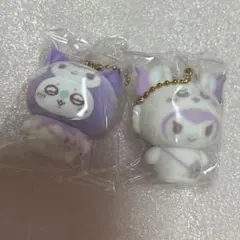 ちいかわ サンリオ コラボ　クロミ モモンガ フロッキー　マスコット　2個セット