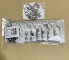 鬼滅の刃 エンドロールイラストWEBSHOPくじ 炭治郎 箔押し缶バッジ10個