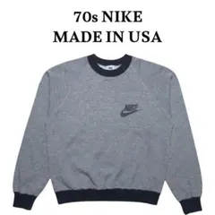 70s NIKE オレンジタグ ヴィンテージスウェット USA製 ナイキ