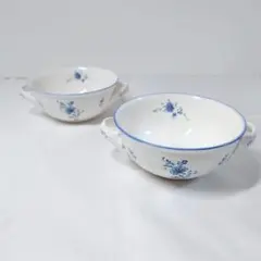 ノリタケ　クラフトーン　スープカップ　2客