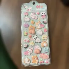 アニマルパーティー立体おしりシールセット