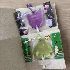 匿名発送　サンリオキャラクターズ キャンディチャーム クロミ、ポチャッコ