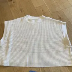 STYLEMIXER ニットベスト ホワイト