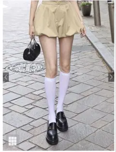 バルーンショートパンツ ベージュのサムネイル