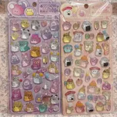 うるちゅるPOPシール　オバケーヌ　2枚セット