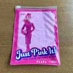【非売品】PLAZA限定 Barbie ビニールポーチ