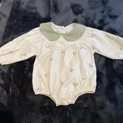 花柄ロンパース 68-74㎝