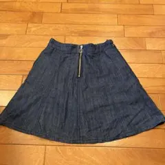 デニム スカート インナーパンツ付き