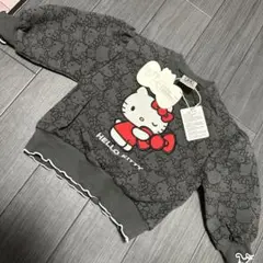バースデー新品未使用タグ付き‼️ハローキティ トレーナー 95cm 黒