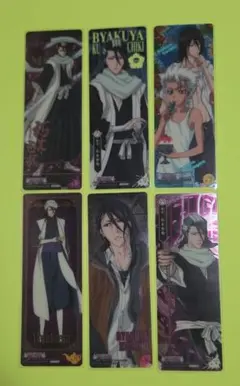 BLEACH 朽木白哉 カードガム 6枚セット